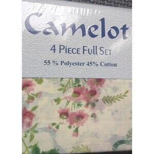 Camelot 4pcs Full Size Sheet Set *New*